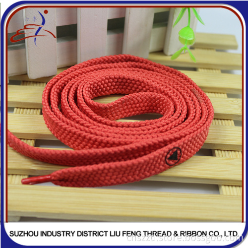 Custom Logo Polyester Flat Shoe laces